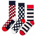 thumbnail image 3 of Happy Socks Unisex Socks Cotton Multicoloured 41-46, 3 of 5