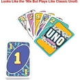 thumbnail image 5 of UNO Iconic Series 1990s Matching Card Game for 7 Year Olds & Up, 5 of 9