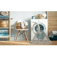 thumbnail image 2 of Ahgly Company Machine Washable Indoor Rectangle Traditional White Gold Area Rugs, 8' x 10', 2 of 7