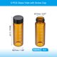 thumbnail image 2 of Frascos de vidrio Uxcell con tapas, 5 piezas de 30 ml, a prueba de fugas, 2 of 6