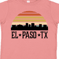 thumbnail image 4 of Inktastic El Paso Texas Skyline Retro Boys or Girls Toddler T-Shirt, 4 of 5