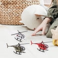 thumbnail image 3 of Miangastore Assorted Color Metal Airplane Adornment for Home Decor Durable Alloy Plane Model Ornament 4Pcs, 3 of 8
