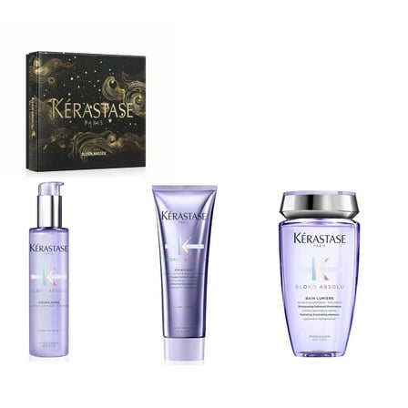 Kérastase Blond Absolu Luxury Holiday Gift Set In White 1 Unit
