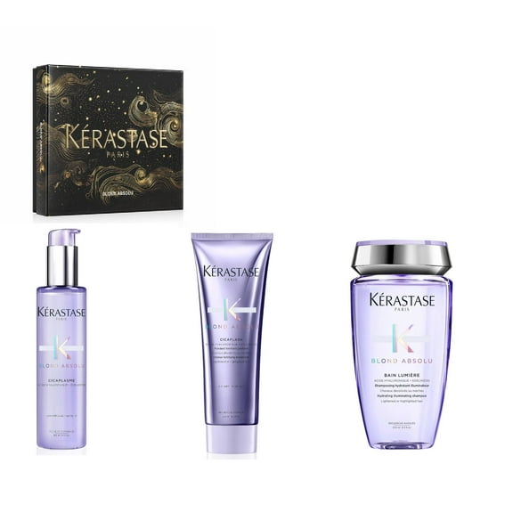 Kérastase Blond Absolu Luxury Holiday Gift Set In White 1 Unit
