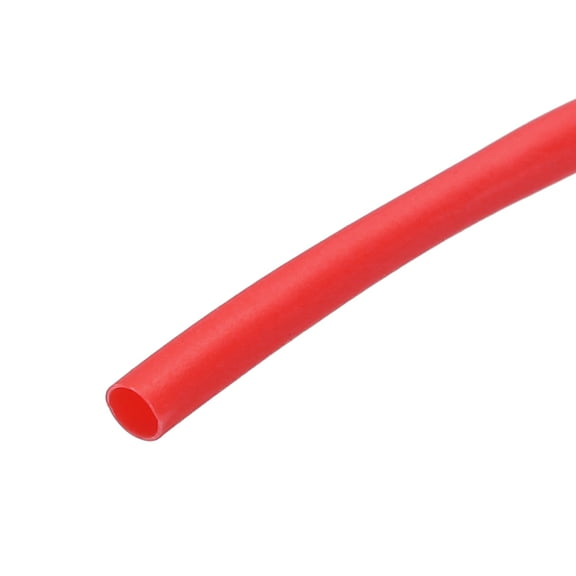 Uxcell Heat Shrink Tube 2:1 Electrical Insulation Tube Wire Cable Tubing Sleeving Wrap Red 0.04" x 10.17ft