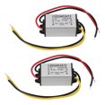 thumbnail image 1 of Convertidor De Voltaje De 24 V A 12 V, Reductor De Voltaje De CC A CC Seguro A Prueba De Agua IP68, 2 Piezas A Prueba De Altas Temperaturas Para Barcos Para Solar, 1 of 7