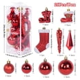 thumbnail image 4 of Christmas JoyMoreHome 21Pcs Christmas Balls Ornaments for Xmas Tree,Shatterproof Christmas Tree Decorations Hanging Balls for Christmas Tree Holiday Party Supplies, 4 of 4
