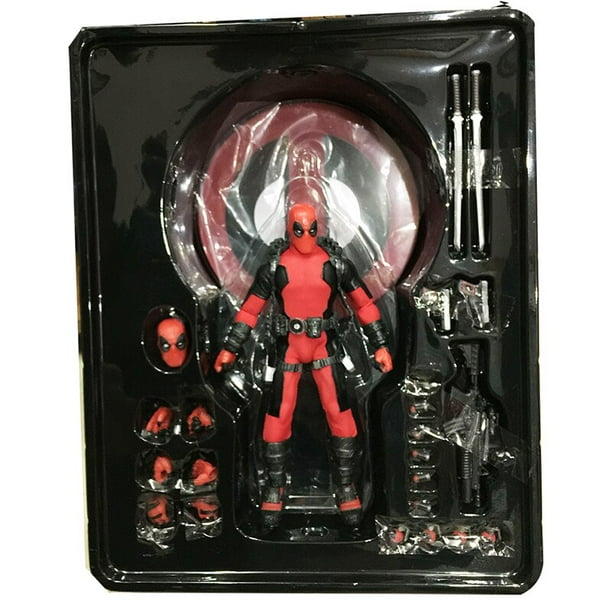 Mafex Figurine d action Revoltech Mezco Deadpool X Men Deadpool UlOscar Smile Hero BDJ Toys Butter Christmas Gifts 082 zhangmengya unisex