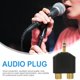 thumbnail image 5 of unbranded 8Ud Conector Divisor De Metal Negro Para Mezcladora Subwoofer Y Computadora, 5 of 6