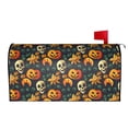 thumbnail image 2 of Bingfone Halloween Skull Magnetic Mailbox Cover Standard Size for Garden Yard Outdoor Decorations-21x18 in, 2 of 9