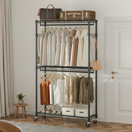 Entryway Coat Rack Multifunctional 5 Tier Storage Shelves with Hanging Hooks Hall Tree Garment Hanger Stand Shoe Rack for Porch Living Room Walmart