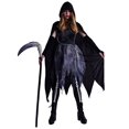 thumbnail image 1 of PGOND Halloween Reaper Déguisement Effrayant pour Femme, 1 of 4