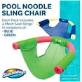 SwimWays Noodle Sling Floating Pool Chair (Styles and colors may vary