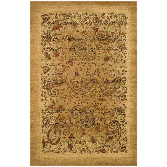 SAFAVIEH Lyndhurst Julia Traditional Floral Area Rug, Beige/Multi, 10' x 14'