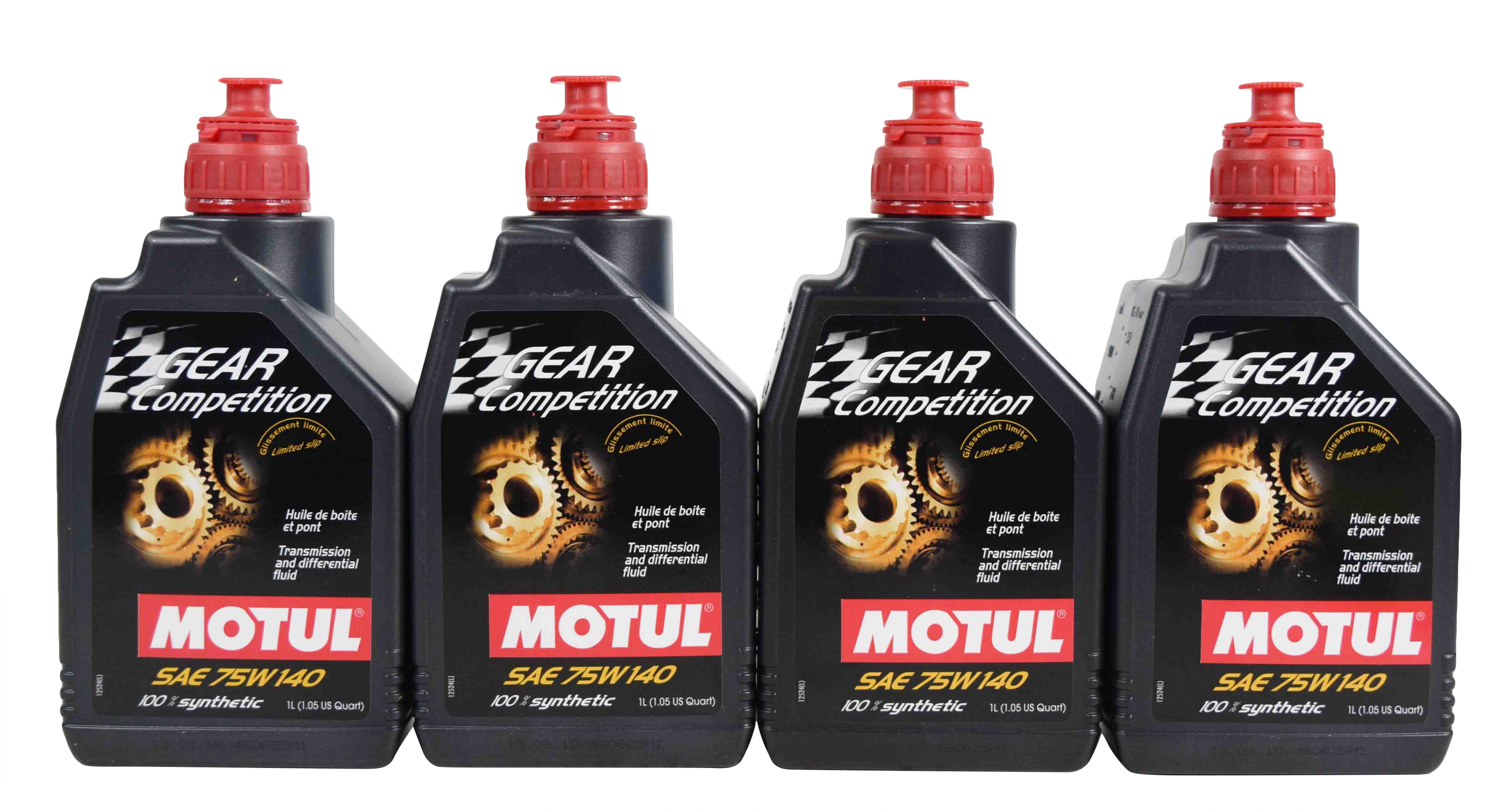 Motul 105779 Full Synthetic Gear Competition SAE 75W140 Oil 75W140