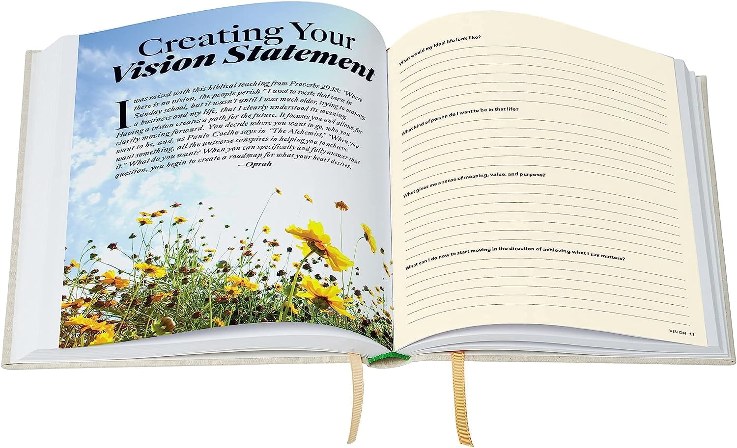 Oprah's the Life You Want Planner: Part Weekly Planner, Part Intention Journal