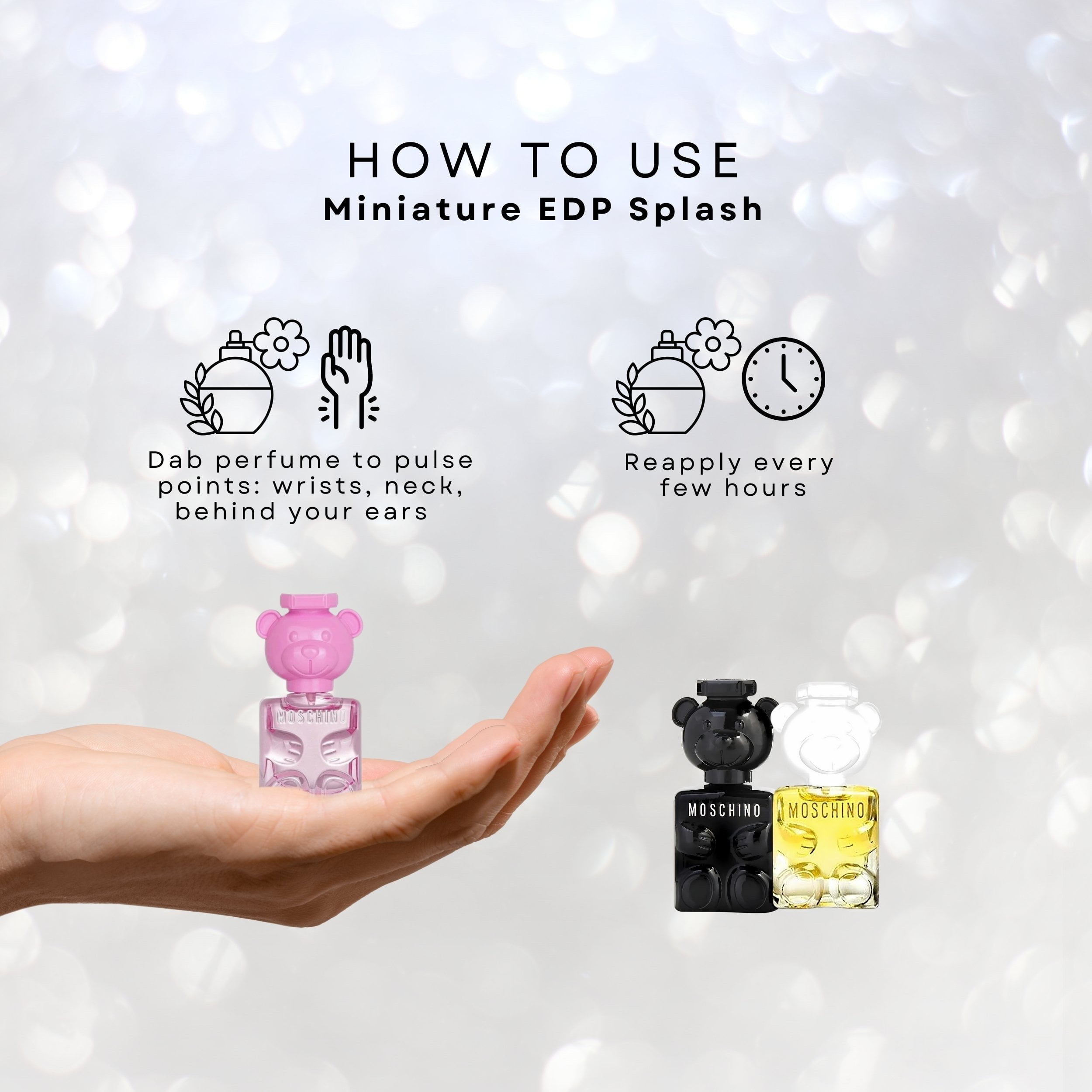 Moschino Toy Mini Gift Set - Perfume, Bubble Gum, Boy - 3