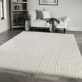 thumbnail image 2 of Orian Solid White Machine Woven Area Rug 6'7" X 9'6" White, 2 of 8