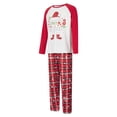 thumbnail image 3 of Nituyy Family Christmas Pjs Matching Sets Reindeer and Snowflake Patterned Sleepwear Xmas PJS Set for Couples and Kids, 3 of 9
