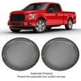 thumbnail image 4 of Subwoofer Mesh Cover, Protective Function Speaker Grill Cover Ear Resistant 8 Inch Black Satin   for Car RV, 4 of 7
