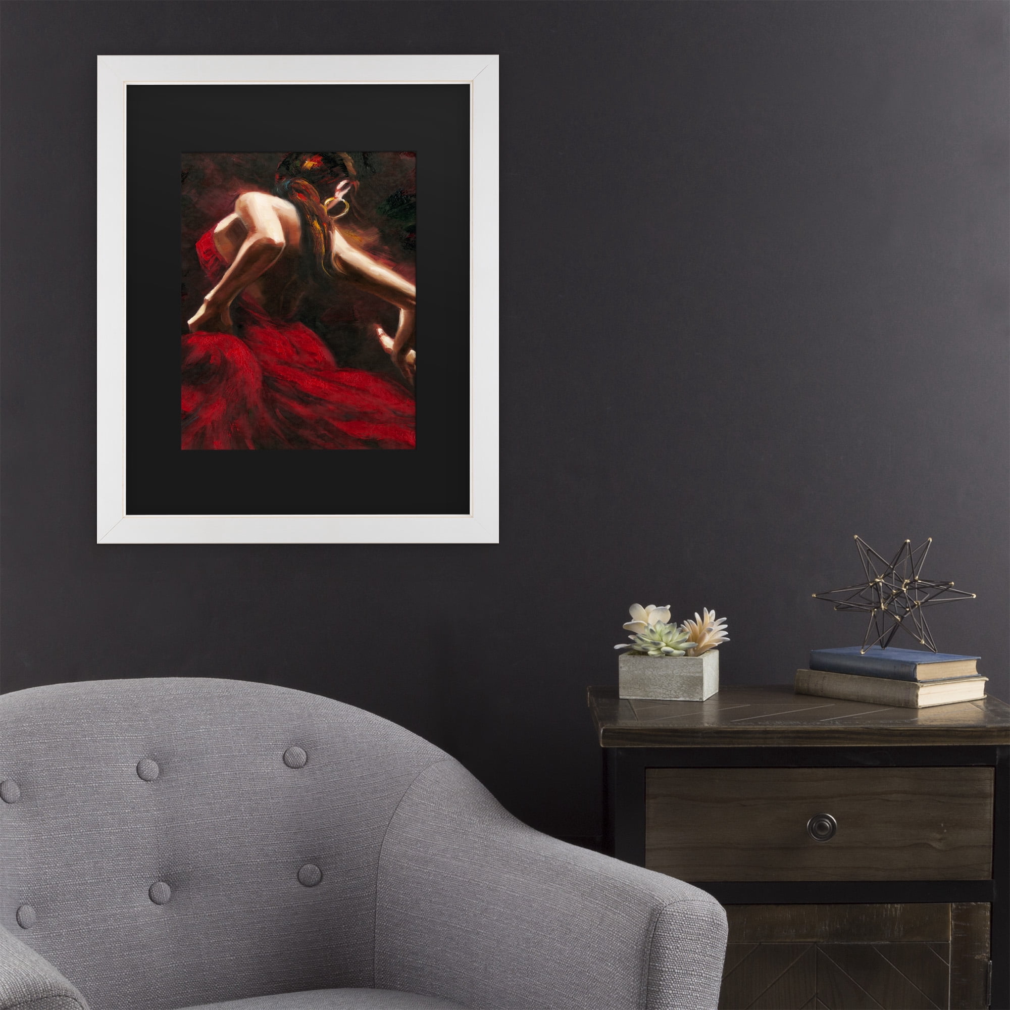 Trademark Fine Art 'Flamenco Dancer' Canvas Art by Masters Fine Art