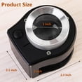 thumbnail image 3 of 30X Loupe Magnifier with 6 LED Lights, Rechargeable Portable Desktop Metal Jewelers Loupe, Magnifying Glass with Light, 3 of 7