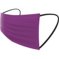 thumbnail image 3 of WeCare Disposable Face Mask, 3-Ply with Ear Loop (50 Individually Wrapped) - Assorted Violet Tones, 3 of 7
