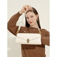 thumbnail image 3 of Genuine Leather Women's Shoulder Bag Cowhide Handbag Purse Crossbody Bag, 3 of 8