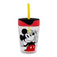 thumbnail image 1 of Vaso de viaje plateado Buffalo Disney Mickey Mouse para niños, 1 of 9