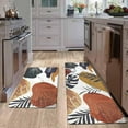 thumbnail image 4 of Boho Kitchen Rugs Set of 2 Non Skid Kitchen Mats for Floor Cushioned Anti Fatigue Kitchen Floor Mats Waterproof Comfort Mats for Standing Sink Laundry, 4 of 6