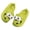 Green-L, variant on Fun Big Eye Shower Shoe PVC Anti Slip Shower Slippers Women's Bathroom Slippers Light Weight for Indoor and Outdoor Use