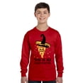thumbnail image 2 of Awkward Styles Halloween Youth Sweatshirt Girls Boys Pizza Crewneck Tee for Kids, 2 of 5