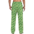 thumbnail image 2 of Top-kevin Soth Devil Plaid Pajama Pants for Men Comfort Sleep Lounge Bottoms Straight-fit with Pockets S-XXL, 2 of 11