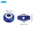 thumbnail image 2 of Uxcell Evil Eye Beads, 110 Pcs 6mm Flat Round Evil Eye Charm, Blue, 2 of 7