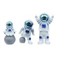 thumbnail image 1 of 3 piezas estatuas de s para dormitorio de noche coche salpicadero hogar Estándar Zulema Estatua de astronauta, 1 of 8