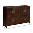 thumbnail image 2 of Farley 44" Wide Sideboard, Dark Brown, 2 of 9