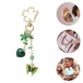 thumbnail image 3 of Unique Bargains 1 Pc Stylish Butterfly Heart Handbag Charm Bag Accessories 3.54″ Green, 3 of 5