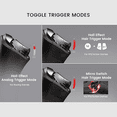 thumbnail image 4 of GameSir Cyclone 2 Multiplatform Wireless Controller- TMR Electromagnetic Joysticks&Hall Effect Switch triggers,6-axis Gyro Gaming Controller for Switch/PC/iOS/Android/Steam, 4 of 5