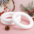 thumbnail image 3 of 6Pcs Craft Rings for Diy Craft Wreath White Polystyrene Handicraft Enthusiasts, 3 of 8