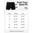 thumbnail image 3 of UNEEI Washable Incontinence Underwear for Men, 150ml Absorbent Leakproof Cotton Boxer Briefs, Reusable Mid-Rise Comfort Fit, Reliable Protection for Daily & Overnight Wear, 3 Pack Multi-Color, L, 3 of 7