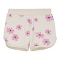 thumbnail image 1 of Minymo Shorts de Sport en Coton - Fleurs Roses/cygne Blanc (3 Ans), 1 of 3