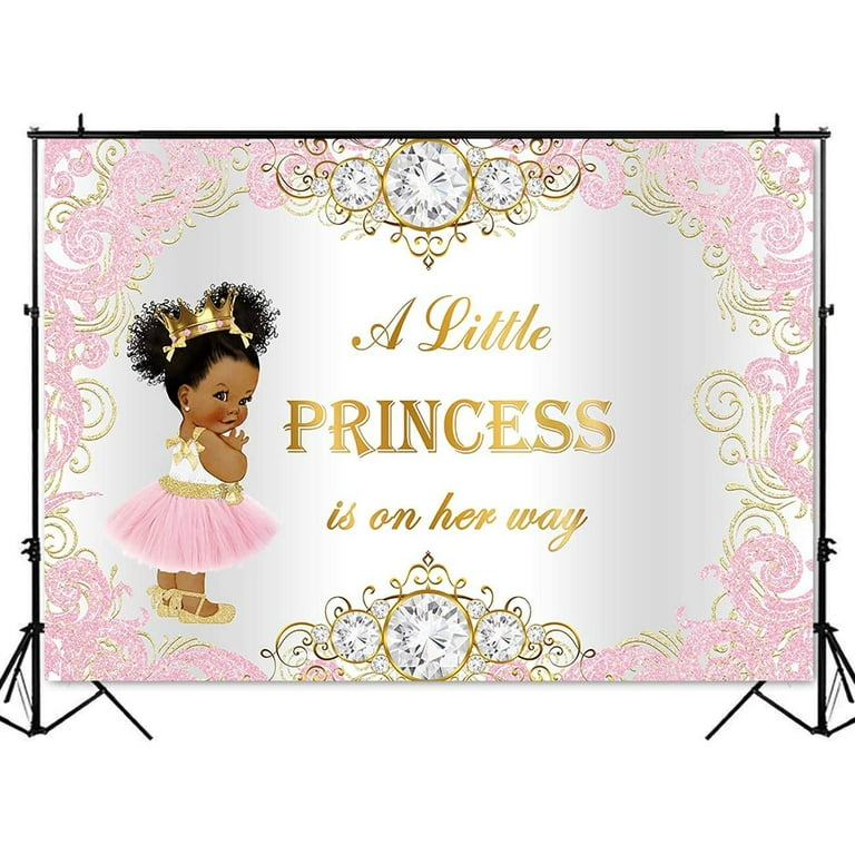 Princess baby sale shower backdrop