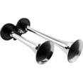 thumbnail image 2 of Vixen Horns Loud 2/Dual Trumpet Train Air Horn with One Compressor Full Complete System/Kit Chrome 12V VXH2311C, 2 of 10