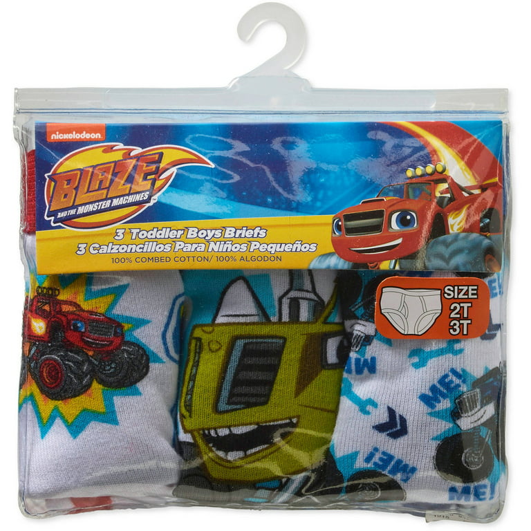 Blaze and the Monster Machines Boys' Toddler 100% Combed Cotton