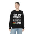 thumbnail image 6 of Have No Fear The Ghanaian here Ghana Pride Unisex Sweatshirt, S-2XL, 6 of 9