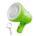 thumbnail image 3 of Altavoz con megáfono para fiestas, juguete de grabación con megáfono para la venta verde, 3 of 9