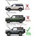 thumbnail image 4 of OEM Tempered Driver Left Side Quarter Window Quarter Glass Compatible with Ford Bronco 2021-2025 2-Door Models (Not For 4-Door Models), 4 of 7