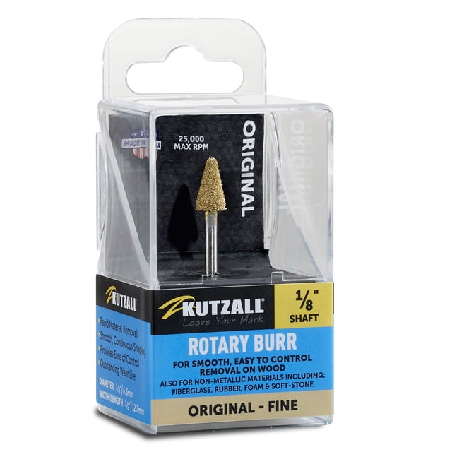 Fresa rotativa Kutzall T-14-EG para tallar madera fina Dremel