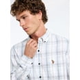 thumbnail image 4 of U.S. Polo Assn. Men's Classic Holiday Plaid Button-Down Shirt, 4 of 5