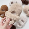 thumbnail image 3 of Infant Baby Solid Color Plush Warm Shoes In Winter, 3 of 9